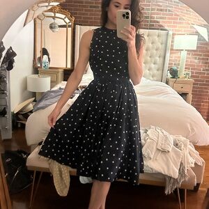 Vintage polka dot dress